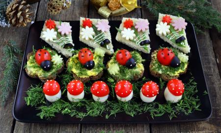 фото вкусных и креативных новогодних рецептов